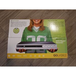 GoVideo R6640 DVD Player Recorder Open Box New DVD-R RW Original Box
